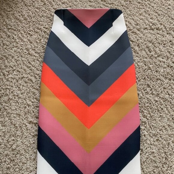 ASOS - Size 2 MultiColored Summer Pencil Skirt - Great Condition - Picture 1 of 3